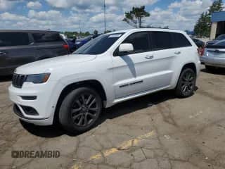 2018 Jeep Grand Cherokee High Altitude z VIN 1C4RJFCTXJC184635, wystawiony jako Copart lot #63101545 z przebiegiem 141 352 mil mil oraz Czysty tytuł • Clean title. Historia ofert i sprzedaży dostępna na DreamBid. Obrazek 1.