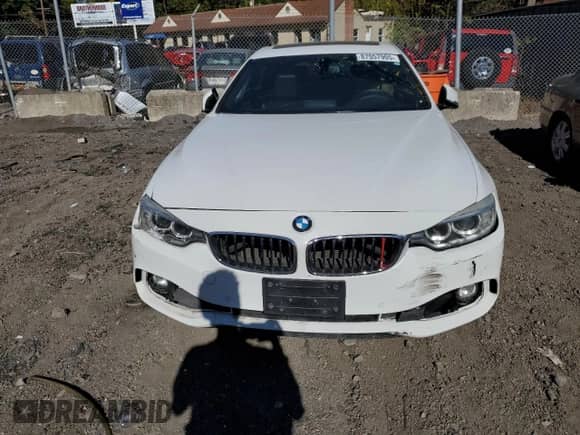 2016 BMW 4 Series 428i xDrive with VIN WBA4C9C54GG137896, listed as a Copart auction lot 87057905 with 223,537 mi miles and Salvage title. Bid and sale history available at DreamBid. Image 5.