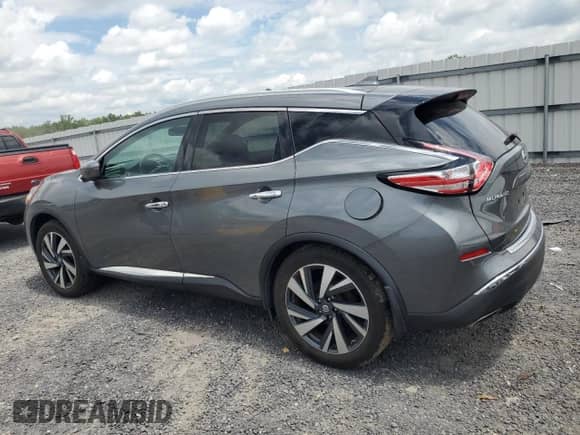 2018 Nissan Murano Platinum z VIN 5N1AZ2MH7JN128483, wystawiony jako Copart lot #65596835 z przebiegiem 89 206 mil mil oraz Szkoda całkowita • Salvage title. Historia ofert i sprzedaży dostępna na DreamBid. Obrazek 2.