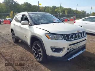 2018 Jeep Compass Limited z VIN 3C4NJDCB4JT245587, wystawiony jako IAAI lot #43190682 z przebiegiem 83 494 mil mil oraz . Historia ofert i sprzedaży dostępna na DreamBid. Obrazek 1.