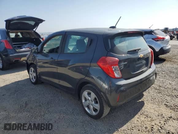 2022 Chevrolet Spark LS z VIN KL8CB6SAXNC017659, wystawiony jako Copart lot #61794615 z przebiegiem 43 204 mil mil oraz Szkoda całkowita • Salvage title. Historia ofert i sprzedaży dostępna na DreamBid. Obrazek 2.