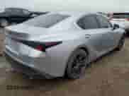 2021 Lexus IS 300 with VIN JTHC81F27M5045772, listed as a Copart auction lot 57782055 with 21,753 mi miles and Salvage title. Bid and sale history available at DreamBid. Image 3.