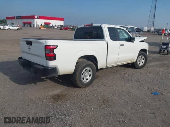 2024 Nissan Frontier S with VIN 1N6ED1CL6RN631841, listed as a IAAI auction lot 42755375 with 9,858 mi miles and . Bid and sale history available at DreamBid. Image 4.
