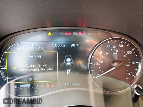 2024 Nissan Kicks SR z VIN 3N1CP5DV9RL473782, wystawiony jako Copart lot #80946995 z przebiegiem 13 655 mil mil oraz Szkoda całkowita • Salvage title. Historia ofert i sprzedaży dostępna na DreamBid. Obrazek 9.