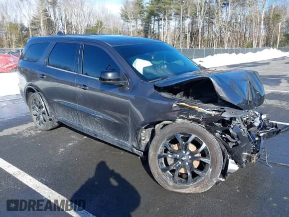 2019 Dodge Durango GT Plus with VIN 1C4RDJDGXKC799005, listed as a IAAI auction lot 41672226 with 115,574 mi miles and . Bid and sale history available at DreamBid. Image 1.