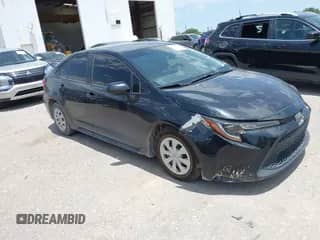 2020 Toyota Corolla L with VIN JTDDPRAE1LJ034720, listed as a IAAI auction lot 42779626 with 108,342 mi miles and . Bid and sale history available at DreamBid. Image 1.