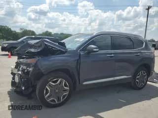 2021 Hyundai Santa Fe Limited with VIN KM8S5DA14MU002918, listed as a Copart auction lot 62723985 with 67,509 mi miles and Salvage title. Bid and sale history available at DreamBid. Image 1.