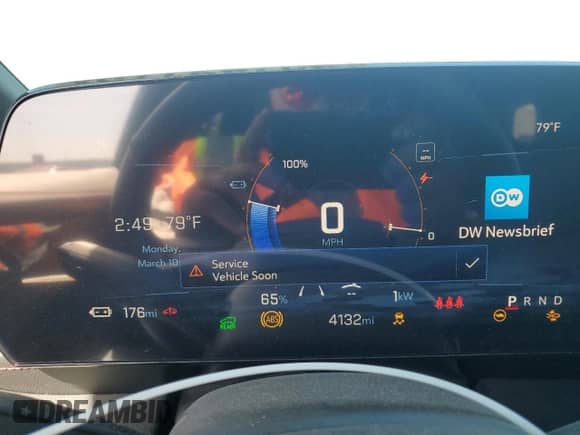 2024 Chevrolet Blazer EV eAWD RS z VIN 3GNKDCRJ4RS217512, wystawiony jako Copart lot #48149175 z przebiegiem 4 132 mil mil oraz Szkoda całkowita • Salvage title. Historia ofert i sprzedaży dostępna na DreamBid. Obrazek 9.