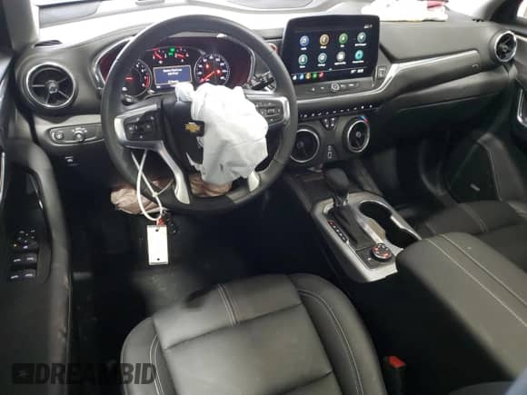 2024 Chevrolet Blazer LT with VIN 3GNKBJRS7RS153873, listed as a Copart auction lot 45945605 with 11,653 mi miles and Salvage title. Bid and sale history available at DreamBid. Image 8.