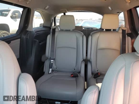 2023 Honda Odyssey EX-L with VIN 5FNRL6H62PB046855, listed as a Copart auction lot 69419395 with 25,151 mi miles and Salvage title. Bid and sale history available at DreamBid. Image 10.