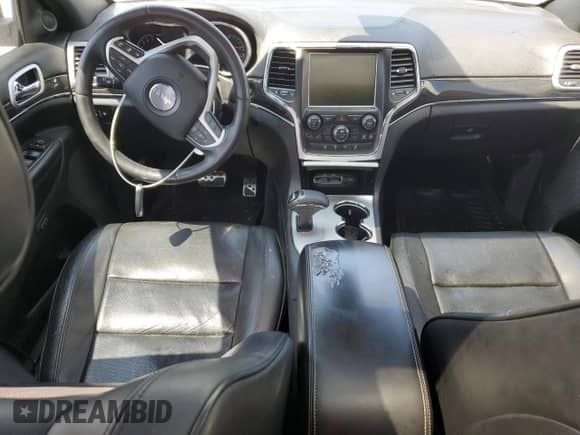 2015 Jeep Grand Cherokee Overland z VIN 1C4RJECG4FC242615, wystawiony jako Copart lot #63758835 z przebiegiem 95 303 mil mil oraz Szkoda całkowita • Salvage title. Historia ofert i sprzedaży dostępna na DreamBid. Obrazek 8.