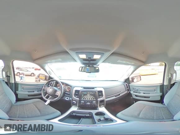 2017 Ram 1500 Lone Star with VIN 1C6RR6LGXHS714444, listed as a Copart auction lot 68008965 with 185,140 mi miles and Salvage title. Bid and sale history available at DreamBid. Image 14.