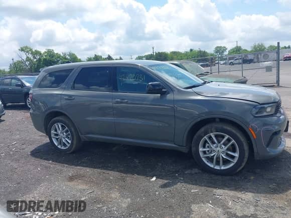 2025 Dodge Durango GT with VIN 1C4RDJDG4SC535889, listed as a IAAI auction lot 42420731 with 2,572 mi miles and . Bid and sale history available at DreamBid. Image 13.