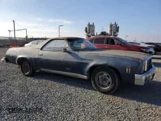 1977 Chevrolet El Camino z VIN 1D80U7D441774, wystawiony jako Copart lot #65286275 z przebiegiem 7 998 mil mil oraz Czysty tytuł • Clean title. Historia ofert i sprzedaży dostępna na DreamBid. Obrazek 4.