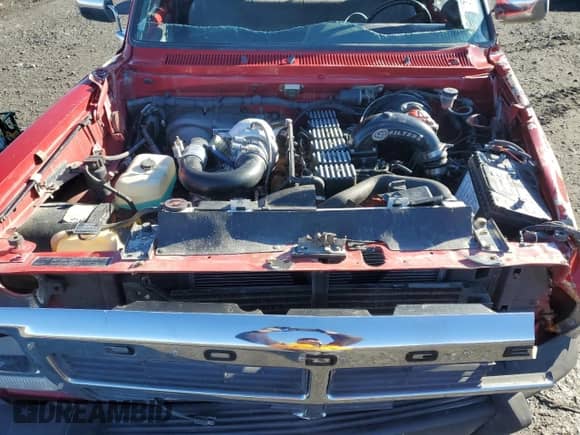 1991 Dodge D/W 250 with VIN 1B7KM26C6MS324400, listed as a Copart auction lot 79050444 with 220,899 mi miles and Salvage title. Bid and sale history available at DreamBid. Image 12.
