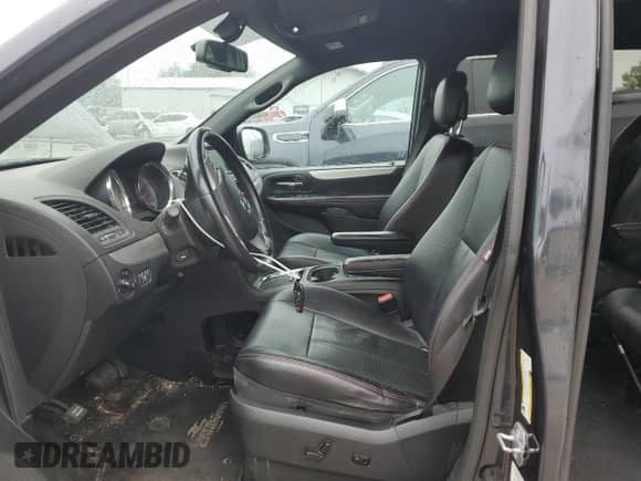 2014 Dodge Grand Caravan R/T with VIN 2C4RDGEG0ER214588, listed as a Copart auction lot 58978755 with 109,854 mi miles and Salvage title. Bid and sale history available at DreamBid. Image 7.