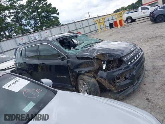 2022 Jeep Compass Latitude с VIN 3C4NJCBB8NT188392, выставлен на аукционе IAAI как лот 42929972 с пробегом 57 625 миль миль и . История ставок и продаж доступна на DreamBid. Изображение 12.