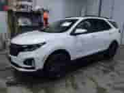 2024 Chevrolet Equinox RS z VIN 3GNAXWEG7RL221028, wystawiony jako IAAI lot #41453274 z przebiegiem 6 275 mil mil oraz . Historia ofert i sprzedaży dostępna na DreamBid. Obrazek 18.