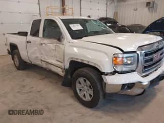 2014 GMC Sierra 1500 SLE z VIN 1GTV2UEC0EZ349169, wystawiony jako IAAI lot #43087081 z przebiegiem 131 957 mil mil oraz . Historia ofert i sprzedaży dostępna na DreamBid. Obrazek 1.