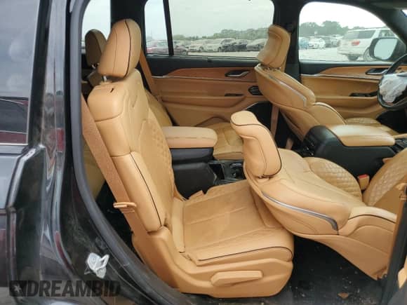 2021 Jeep Grand Cherokee Summit Reserve with VIN 1C4RJKEG5M8118932, listed as a Copart auction lot 59502744 with 50,041 mi miles and Salvage title. Bid and sale history available at DreamBid. Image 11.