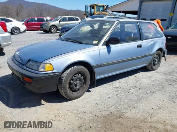 1988 Honda Civic with VIN JHMED6346JS001458, listed as a IAAI auction lot 41857021 with 80,979 mi miles and . Bid and sale history available at DreamBid. Image 2.