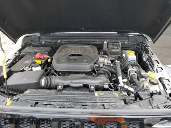 2021 Jeep Wrangler Unlimited Sport Altitude with VIN 1C4HJXDN7MW819346, listed as a Copart auction lot 80680585 with 51,596 mi miles and Salvage title. Bid and sale history available at DreamBid. Image 11.