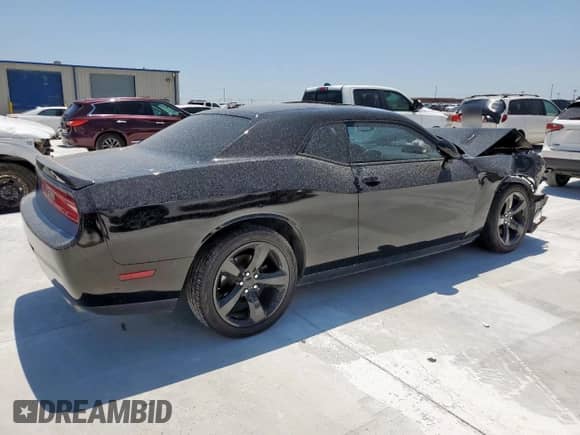 2014 Dodge Challenger R/T Plus with VIN 2C3CDYBT0EH122467, listed as a Copart auction lot 58392365 with 136,793 mi miles and Salvage title. Bid and sale history available at DreamBid. Image 3.