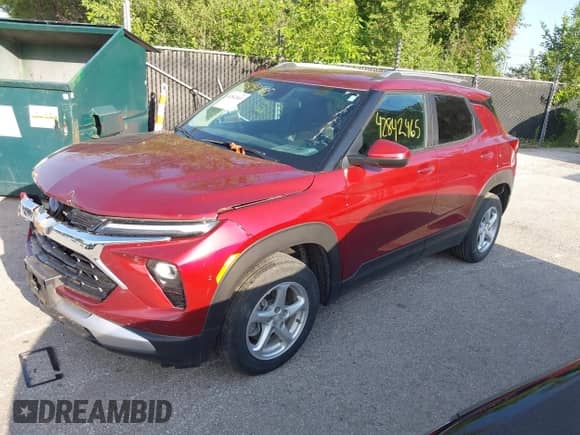 2024 Chevrolet TrailBlazer LT с VIN KL79MPSL3RB216595, выставлен на аукционе IAAI как лот 42842465 с пробегом 11 989 миль миль и . История ставок и продаж доступна на DreamBid. Изображение 17.
