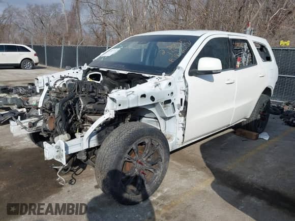 2018 Dodge Durango SRT with VIN 1C4SDJGJXJC219131, listed as a IAAI auction lot 41666668 with Not provided miles and . Bid and sale history available at DreamBid. Image 2.