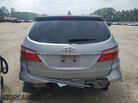2014 Hyundai Santa Fe Limited with VIN KM8SNDHF3EU079878, listed as a Copart auction lot 68010885 with 127,975 mi miles and Salvage title. Bid and sale history available at DreamBid. Image 6.