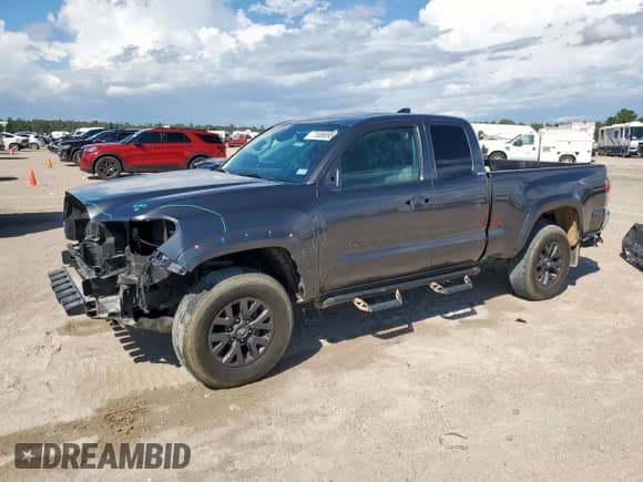 2023 Toyota Tacoma SR with VIN 3TYRX5GN9PT076944, listed as a Copart auction lot 71086895 with 17,331 mi miles and Salvage title. Bid and sale history available at DreamBid. Image 1.