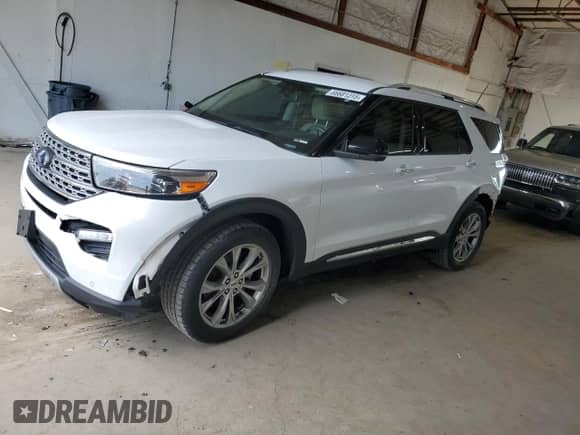 2021 Ford Explorer Limited z VIN 1FMSK8FH0MGB36622, wystawiony jako Copart lot #66681315 z przebiegiem 93 726 mil mil oraz Szkoda całkowita • Salvage title. Historia ofert i sprzedaży dostępna na DreamBid. Obrazek 1.