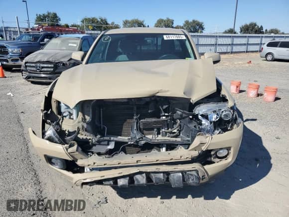 2018 Toyota Tacoma SR5 with VIN 5TFRZ5CN9JX059879, listed as a Copart auction lot 68117605 with 78,285 mi miles and Salvage title. Bid and sale history available at DreamBid. Image 5.