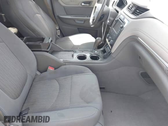 2015 Chevrolet Traverse LT z VIN 1GNKRGKDXFJ293455, wystawiony jako IAAI lot #43009199 z przebiegiem Nie podano mil oraz . Historia ofert i sprzedaży dostępna na DreamBid. Obrazek 5.