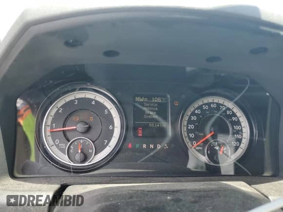 2019 Ram 1500 Warlock with VIN 1C6RR7LT6KS677127, listed as a Copart auction lot 64196845 with 88,141 mi miles and Salvage title. Bid and sale history available at DreamBid. Image 9.