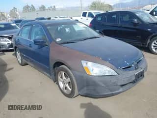 2005 Honda Accord LX with VIN 1HGCM56435A077523, listed as a IAAI auction lot 43436590 with 188,204 mi miles and . Bid and sale history available at DreamBid. Image 1.