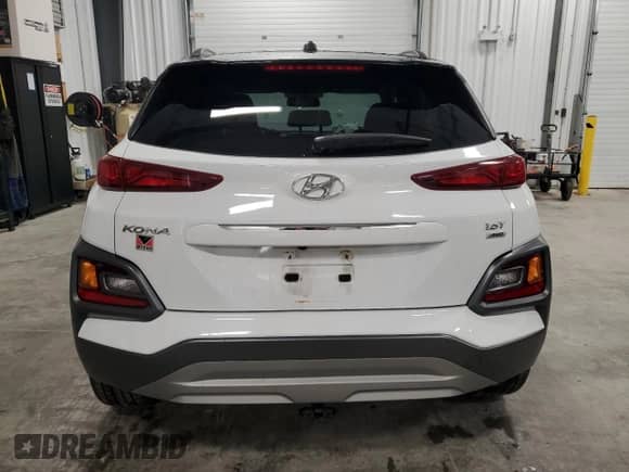 2020 Hyundai Kona Limited z VIN KM8K3CA58LU497593, wystawiony jako Copart lot #63840025 z przebiegiem 93 668 mil mil oraz Szkoda całkowita • Salvage title. Historia ofert i sprzedaży dostępna na DreamBid. Obrazek 6.