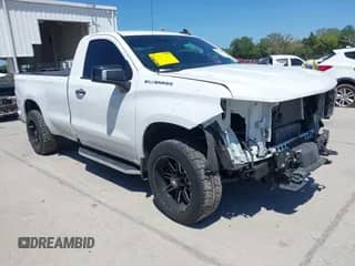2022 Chevrolet Silverado 1500 Work Truck with VIN 3GCNAAEK6NG566881, listed as a IAAI auction lot 42044139 with 57,664 mi miles and . Bid and sale history available at DreamBid. Image 1.