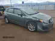2014 Subaru Impreza Premium with VIN JF1GPAC61E8262852, listed as a Copart auction lot 64561605 with 155,578 mi miles and Salvage title. Bid and sale history available at DreamBid. Image 4.