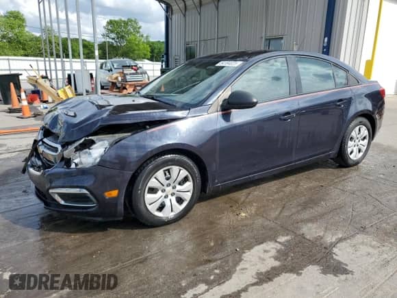2015 Chevrolet Cruze LS with VIN 1G1PB5SG1F7145959, listed as a Copart auction lot 54184025 with 98,510 mi miles and Clean title. Bid and sale history available at DreamBid. Image 1.