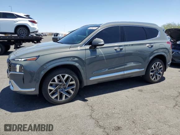 2023 Hyundai Santa Fe Calligraphy с VIN 5NMS5DAL5PH515984, выставлен на аукционе Copart как лот 65286215 с пробегом 38 671 миль миль и Списание • Salvage title. История ставок и продаж доступна на DreamBid. Изображение 1.