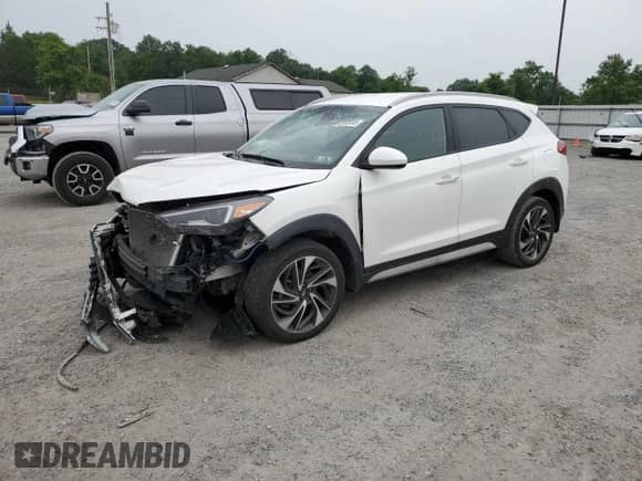 2020 Hyundai Tucson Sport z VIN KM8J3CAL7LU088513, wystawiony jako Copart lot #60990855 z przebiegiem 73 851 mil mil oraz Szkoda całkowita • Salvage title. Historia ofert i sprzedaży dostępna na DreamBid. Obrazek 1.