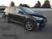 2017 Hyundai Santa Fe Limited Ultimate with VIN KM8SRDHF3HU212101, listed as a Copart auction lot 81273465 with 60,161 mi miles and Salvage title. Bid and sale history available at DreamBid. Image 4.