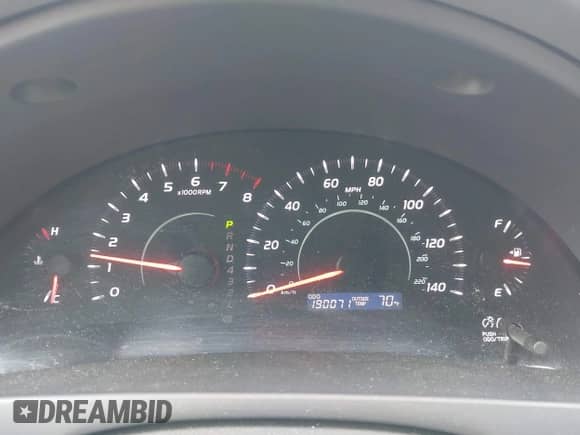 2008 Toyota Camry XLE with VIN 4T1BE46K28U203577, listed as a IAAI auction lot 42960993 with 190,071 mi miles and . Bid and sale history available at DreamBid. Image 7.