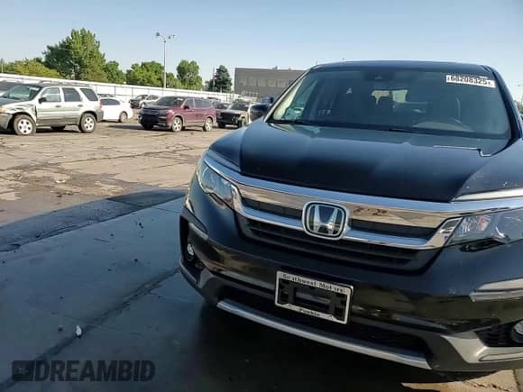 2021 Honda Pilot EX-L with VIN 5FNYF5H53MB026310, listed as a Copart auction lot 68208325 with 67,585 mi miles and Salvage title. Bid and sale history available at DreamBid. Image 15.