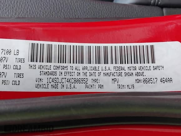 2019 Dodge Durango R/T с VIN 1C4SDJCT4KC806952, выставлен на аукционе IAAI как лот 43360352 с пробегом 96 918 миль миль и . История ставок и продаж доступна на DreamBid. Изображение 9.