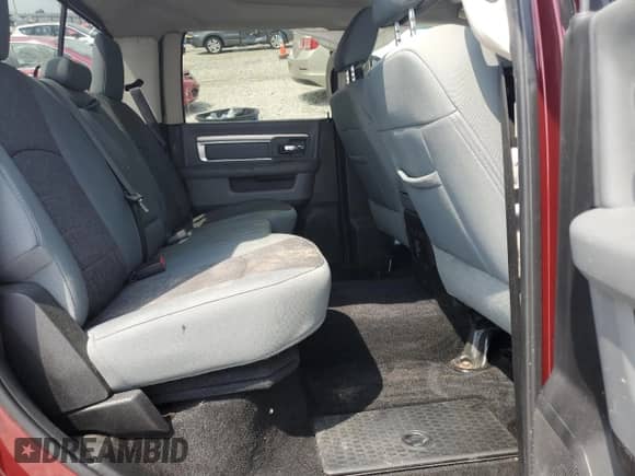 2017 Ram 1500 Big Horn z VIN 3C6RR7LT5HG613676, wystawiony jako Copart lot #64639955 z przebiegiem 108 134 mil mil oraz Szkoda całkowita • Salvage title. Historia ofert i sprzedaży dostępna na DreamBid. Obrazek 10.