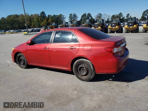 2011 Toyota Corolla L with VIN JTDBU4EE2BJ101398, listed as a Copart auction lot 86776935 with 216,840 mi miles and Clean title. Bid and sale history available at DreamBid. Image 2.