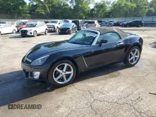 2008 Saturn Sky Red Line with VIN 1G8MG35X78Y111494, listed as a Copart auction lot 62070125 with 6,404 mi miles and Salvage title. Bid and sale history available at DreamBid. Image 1.