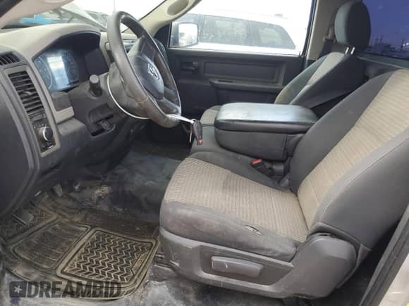 2011 Ram 1500 ST with VIN 3D7JV1EP2BG600167, listed as a Copart auction lot 80153425 with 123,639 mi miles and Salvage title. Bid and sale history available at DreamBid. Image 7.